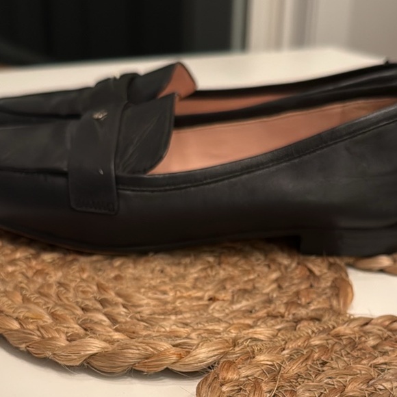 Kate Spade Classic Black Loafers - Picture 3 of 6